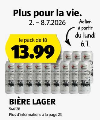 Bière Lager