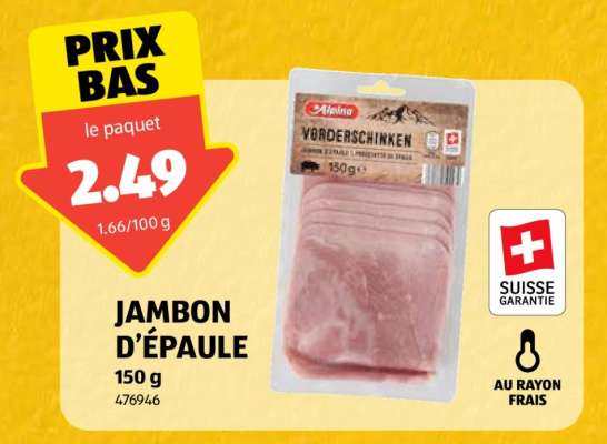 JAMBON D'ÉPAULE