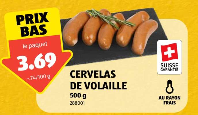 Cervelas de Volaille
