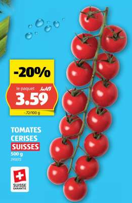 TOMATES CERISES SUISSES