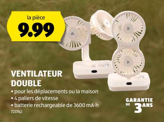 VENTILATEUR DOUBLE