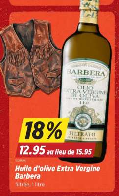 Huile d'olive Extra Vergine Barbera