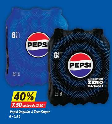 Pepsi Regular & Zero Sugar