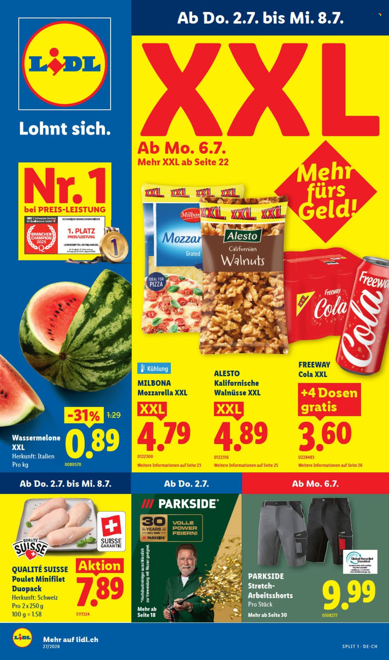 Catalogue Lidl - 2.7.2026 - 8.7.2026. Page 1. Page 1