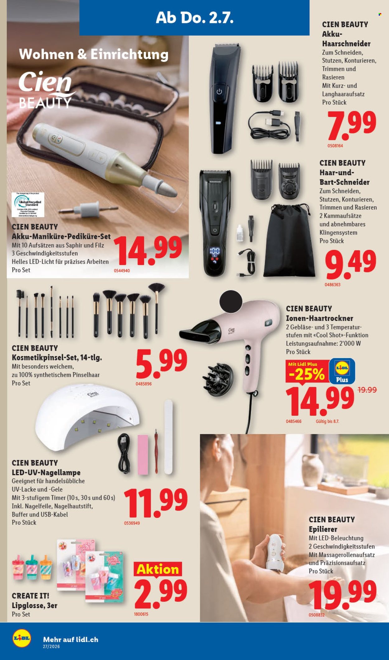 Catalogue Lidl - 2.7.2026 - 8.7.2026. Page 18. Page 18