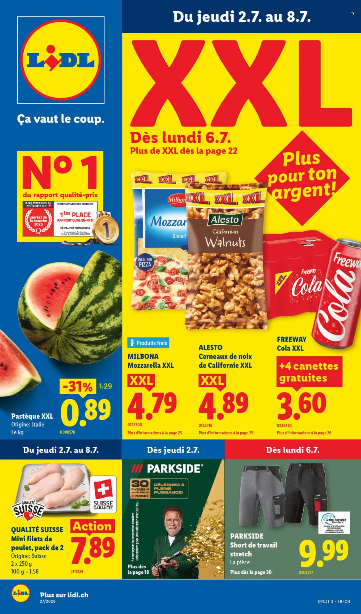 Catalogue Lidl - 2.7.2026 - 8.7.2026. Page 1. Page 1