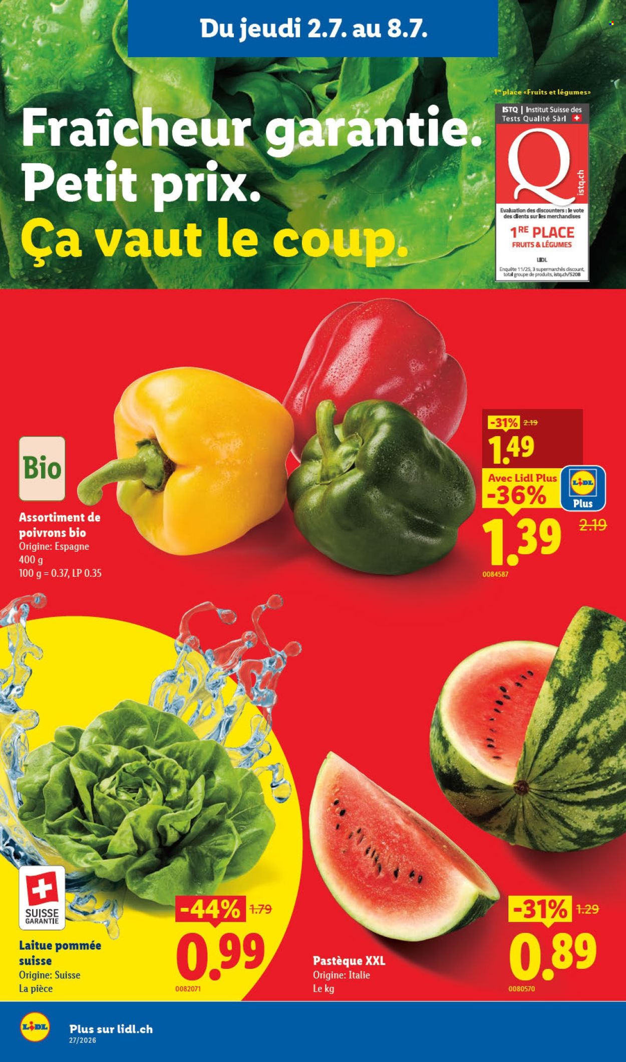 Catalogue Lidl - 2.7.2026 - 8.7.2026. Page 4. Page 4