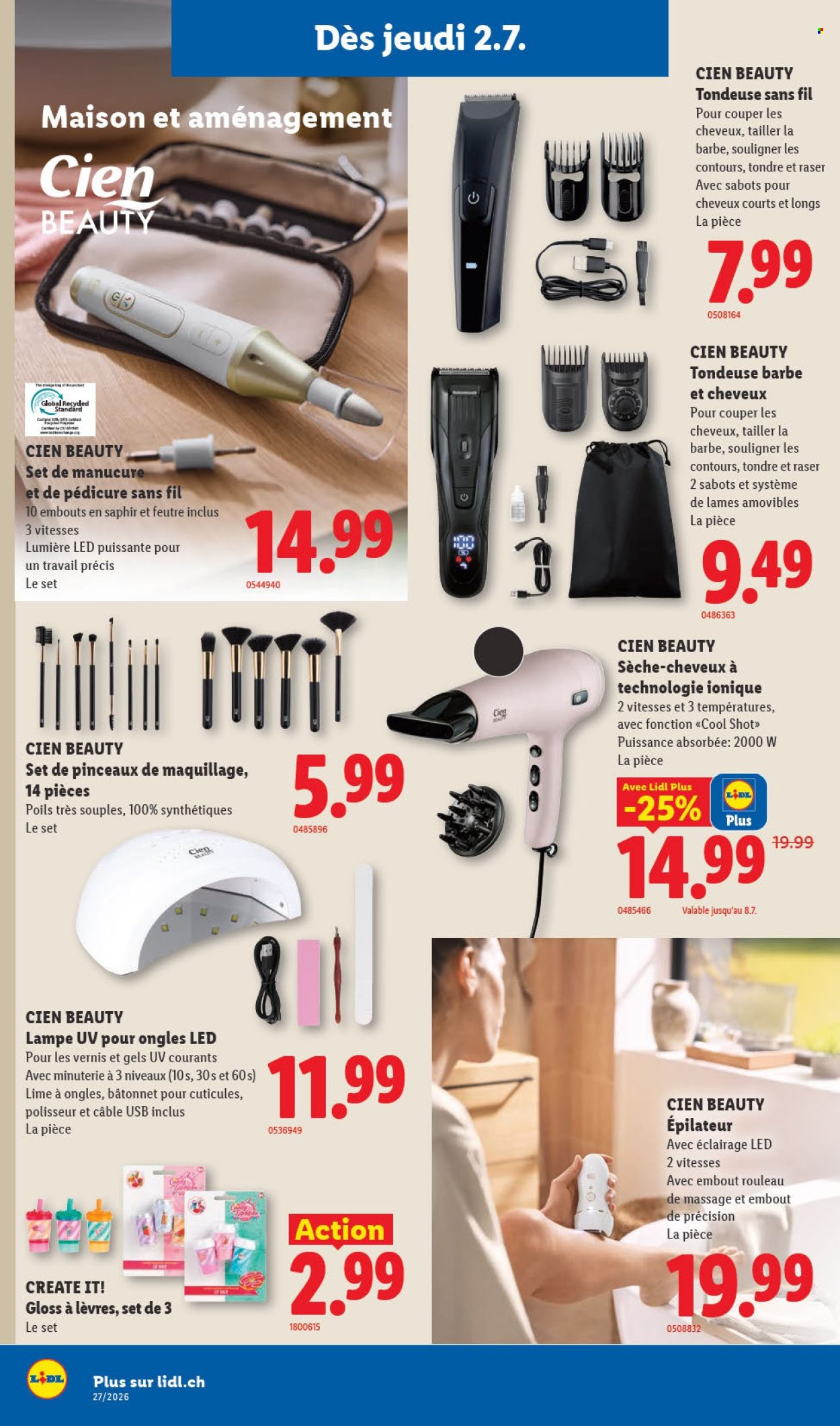 Catalogue Lidl - 2.7.2026 - 8.7.2026. Page 18. Page 18