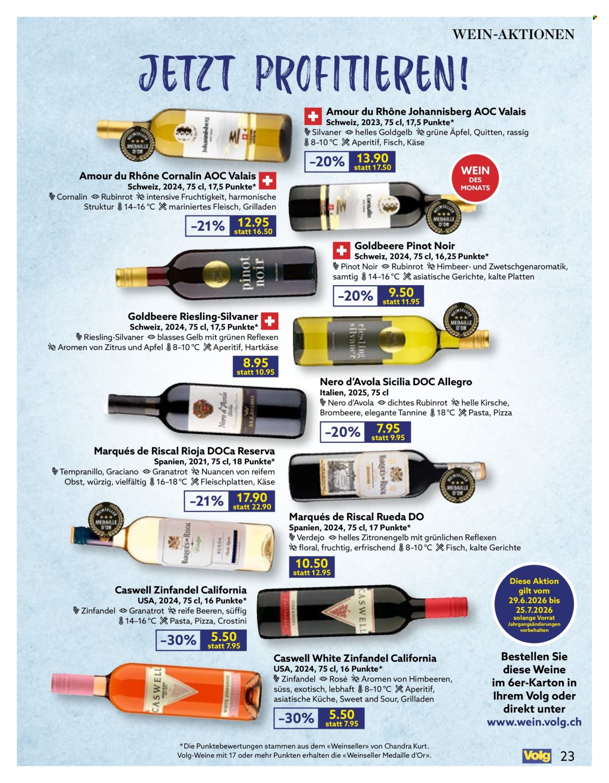 Catalogue Volg - 1.7.2026 - 31.7.2026. Page 23. Page 23