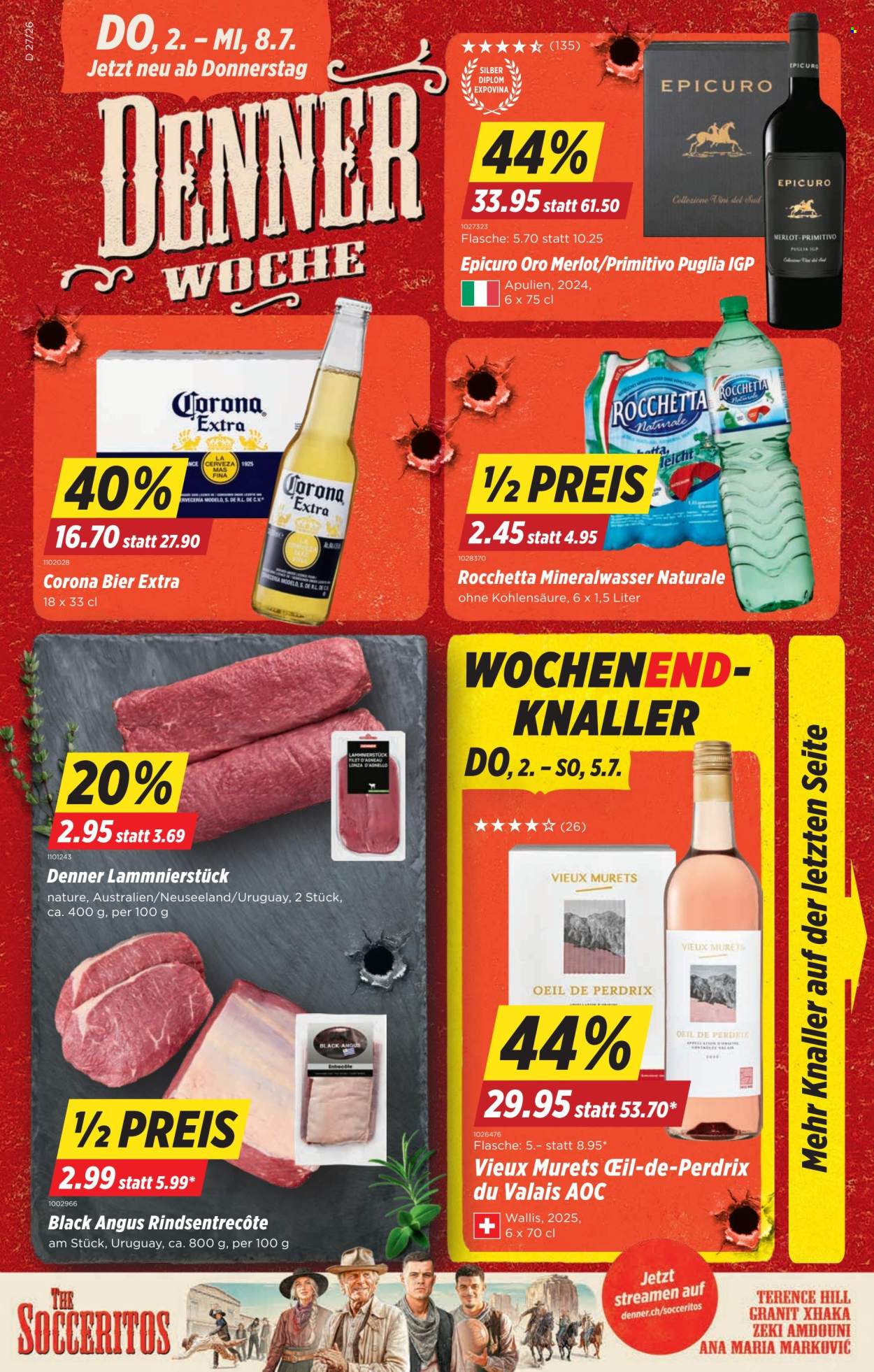 Catalogue Denner - 2.7.2026 - 8.7.2026. Page 1. Page 1