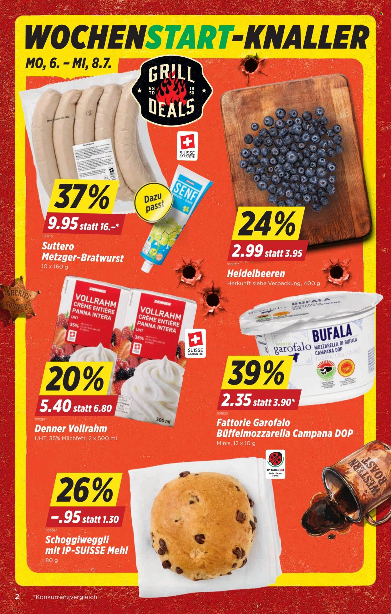 Catalogue Denner - 2.7.2026 - 8.7.2026. Page 2. Page 2