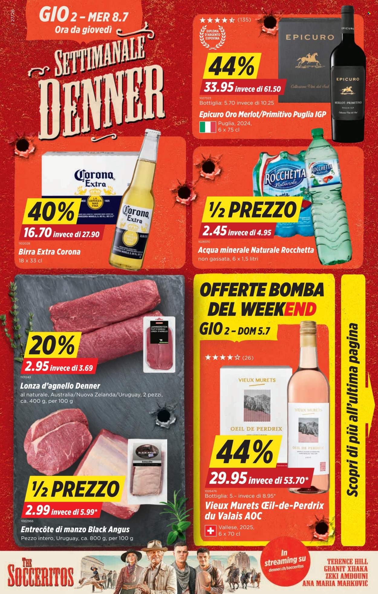 Catalogue Denner - 2.7.2026 - 8.7.2026. Page 1. Page 1