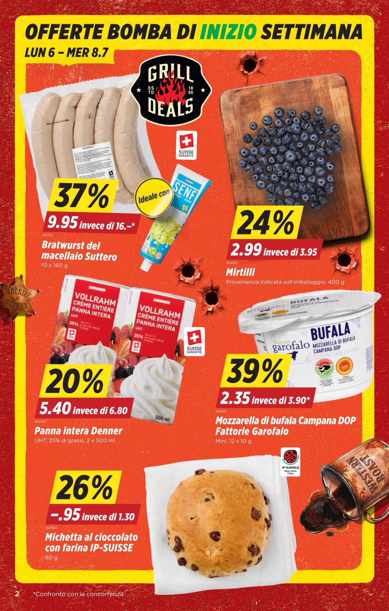 Catalogue Denner - 2.7.2026 - 8.7.2026. Page 2. Page 2
