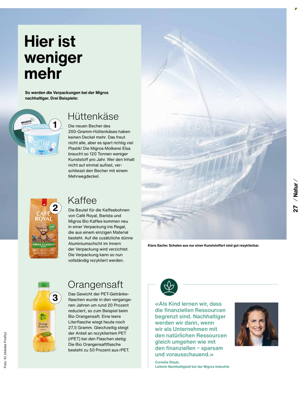 Catalogue Migros. Page 29. Page 29