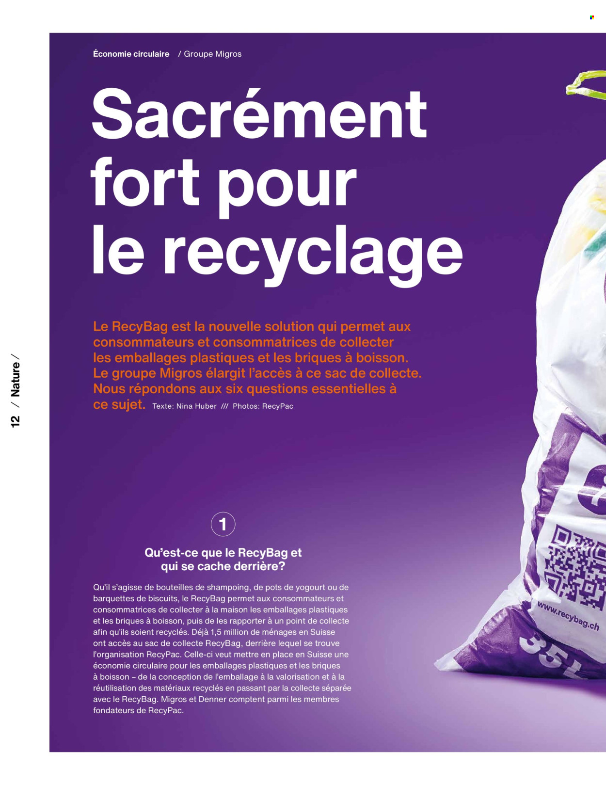 Catalogue Migros. Page 14. Page 14