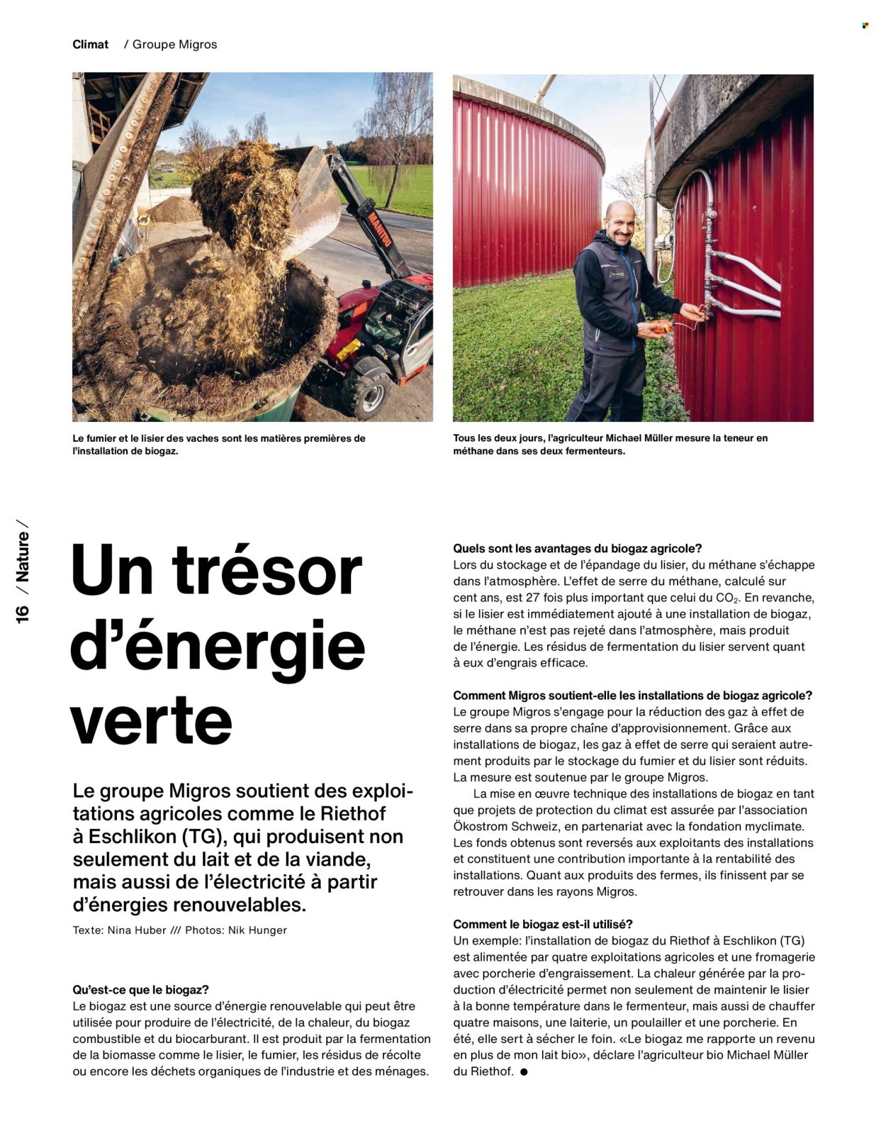 Catalogue Migros. Page 18. Page 18