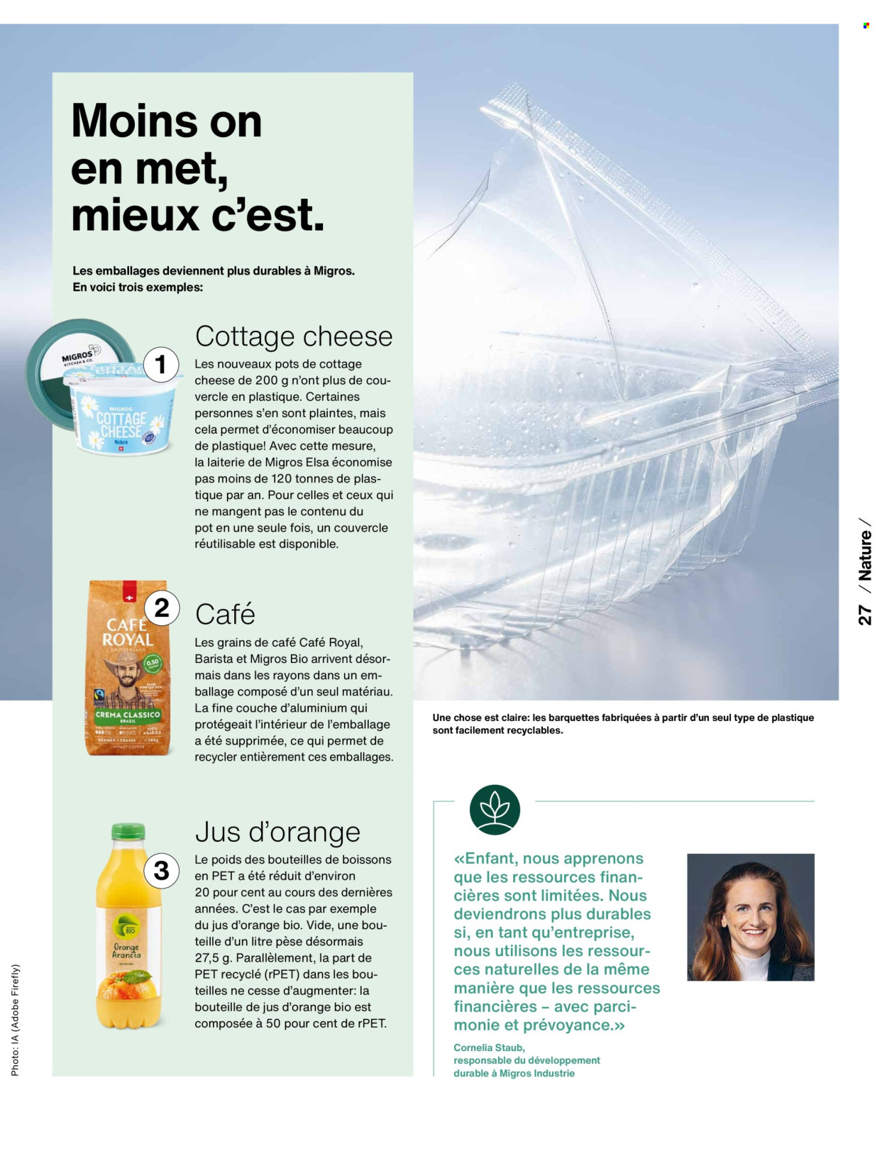 Catalogue Migros. Page 29. Page 29
