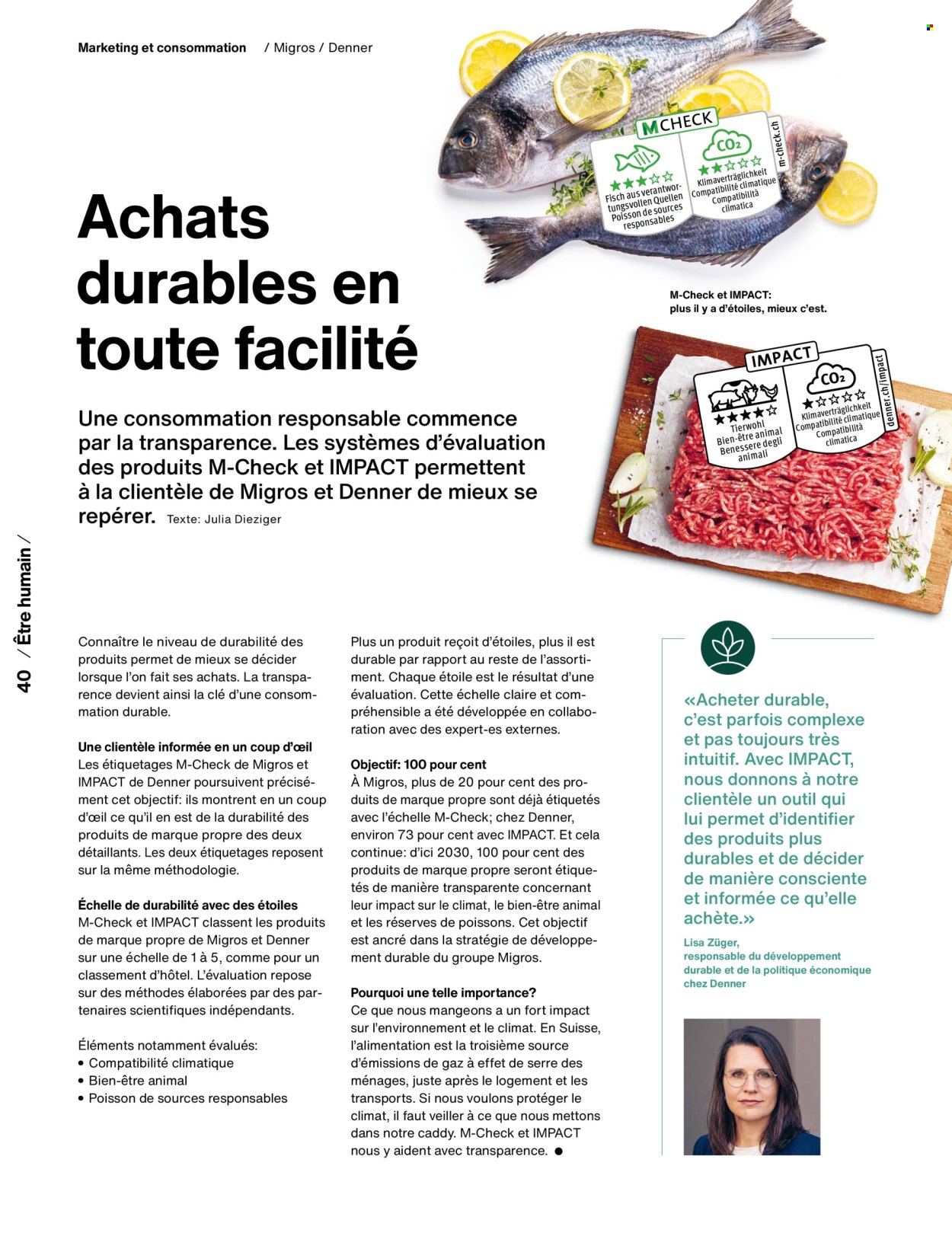 Catalogue Migros. Page 42. Page 42