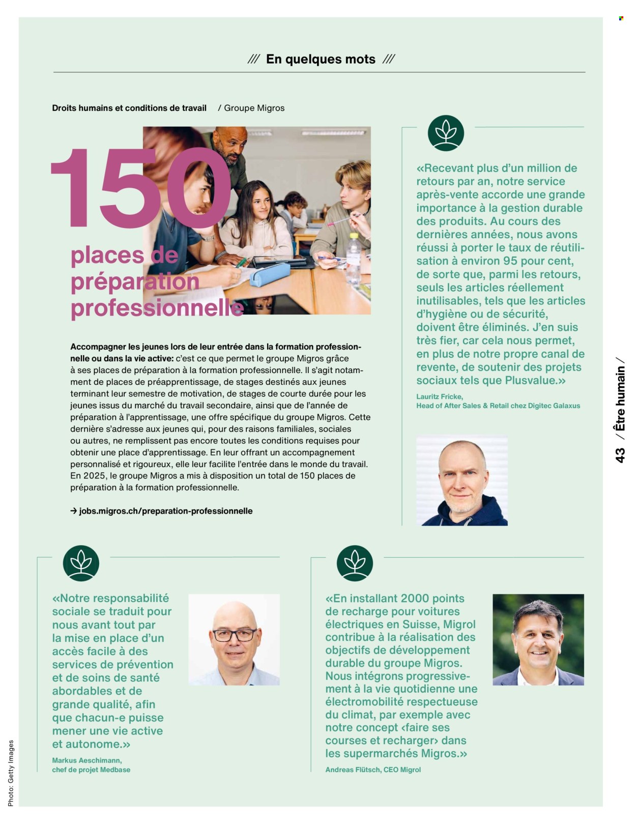 Catalogue Migros. Page 45. Page 45