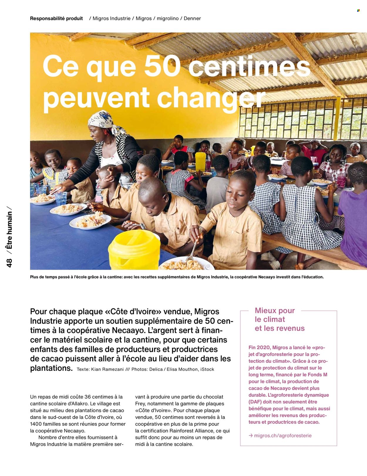 Catalogue Migros. Page 50. Page 50