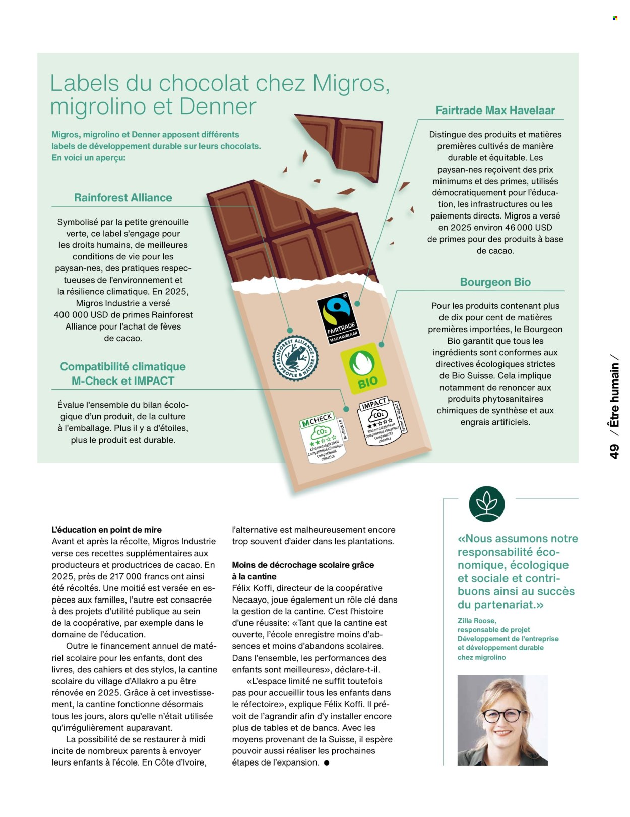 Catalogue Migros. Page 51. Page 51