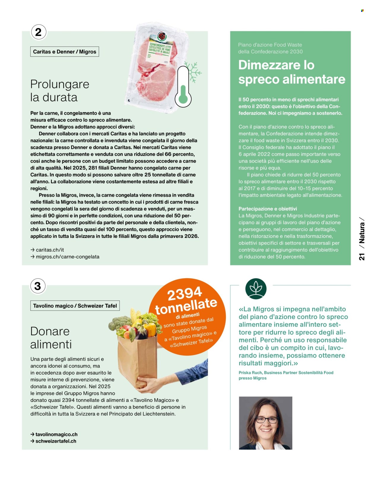 Catalogue Migros. Page 23. Page 23