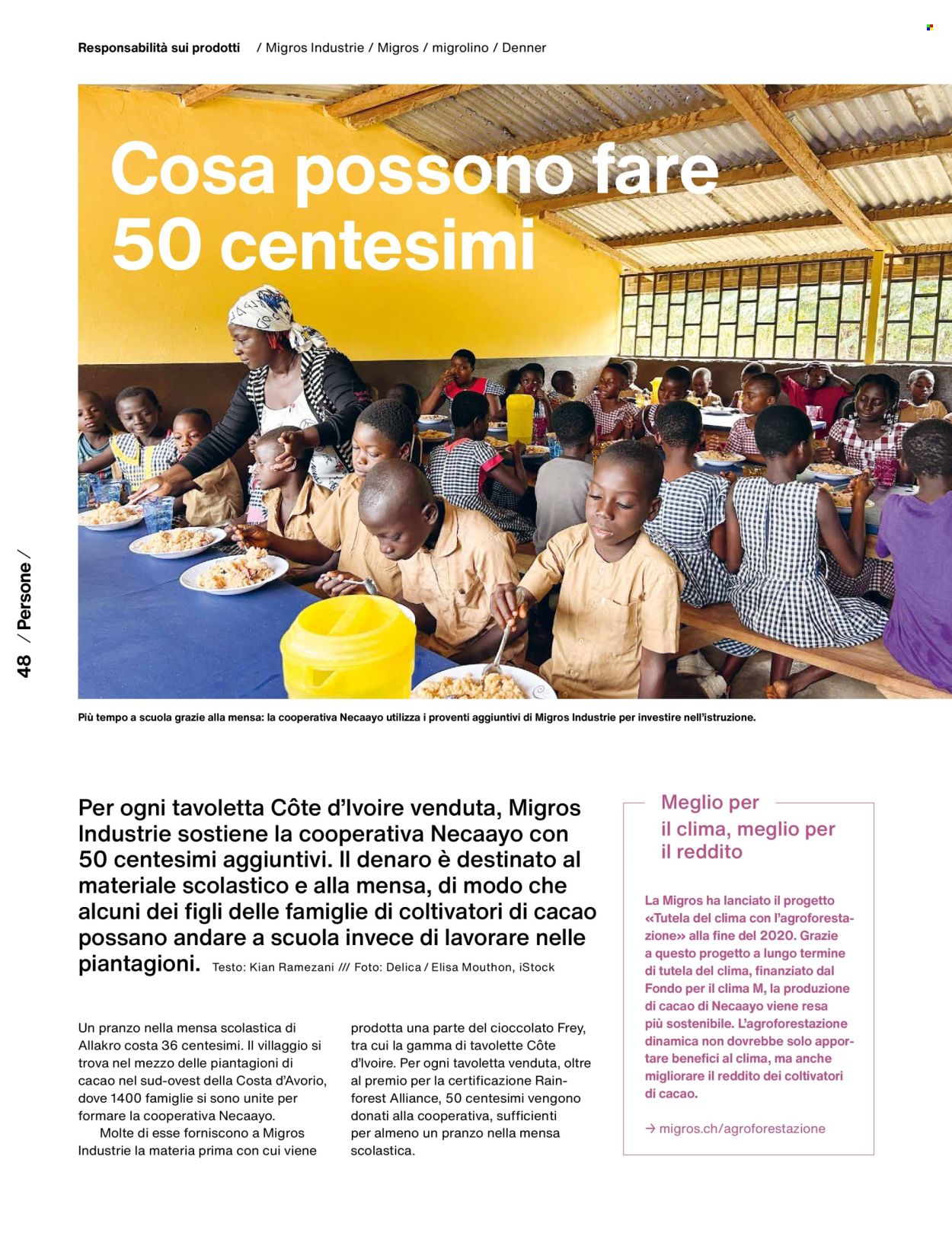 Catalogue Migros. Page 50. Page 50