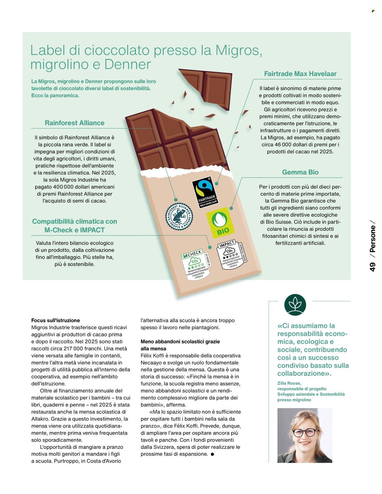 Catalogue Migros. Page 51. Page 51