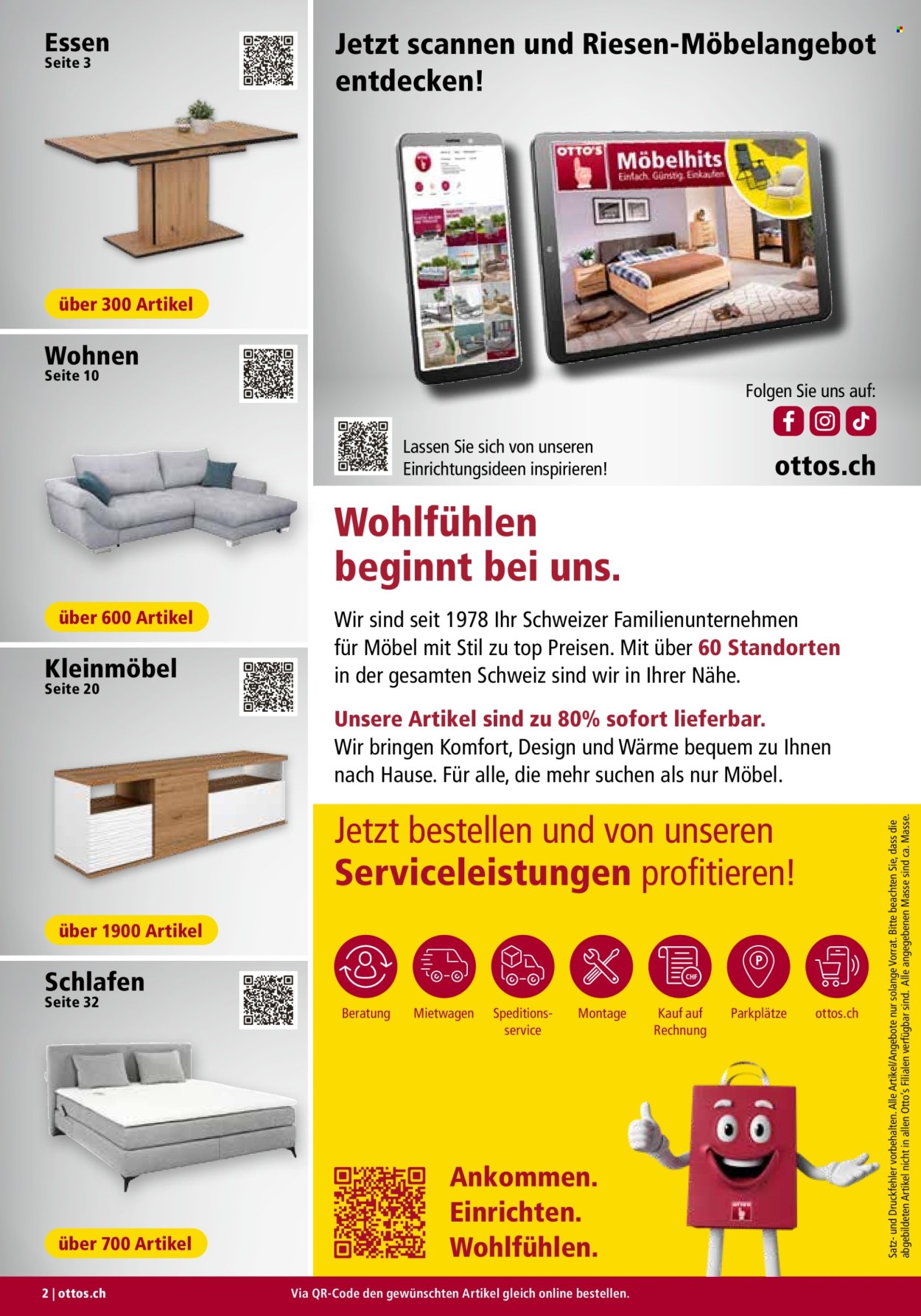 Catalogue Otto's - 1.7.2026 - 31.8.2026. Page 2. Page 2