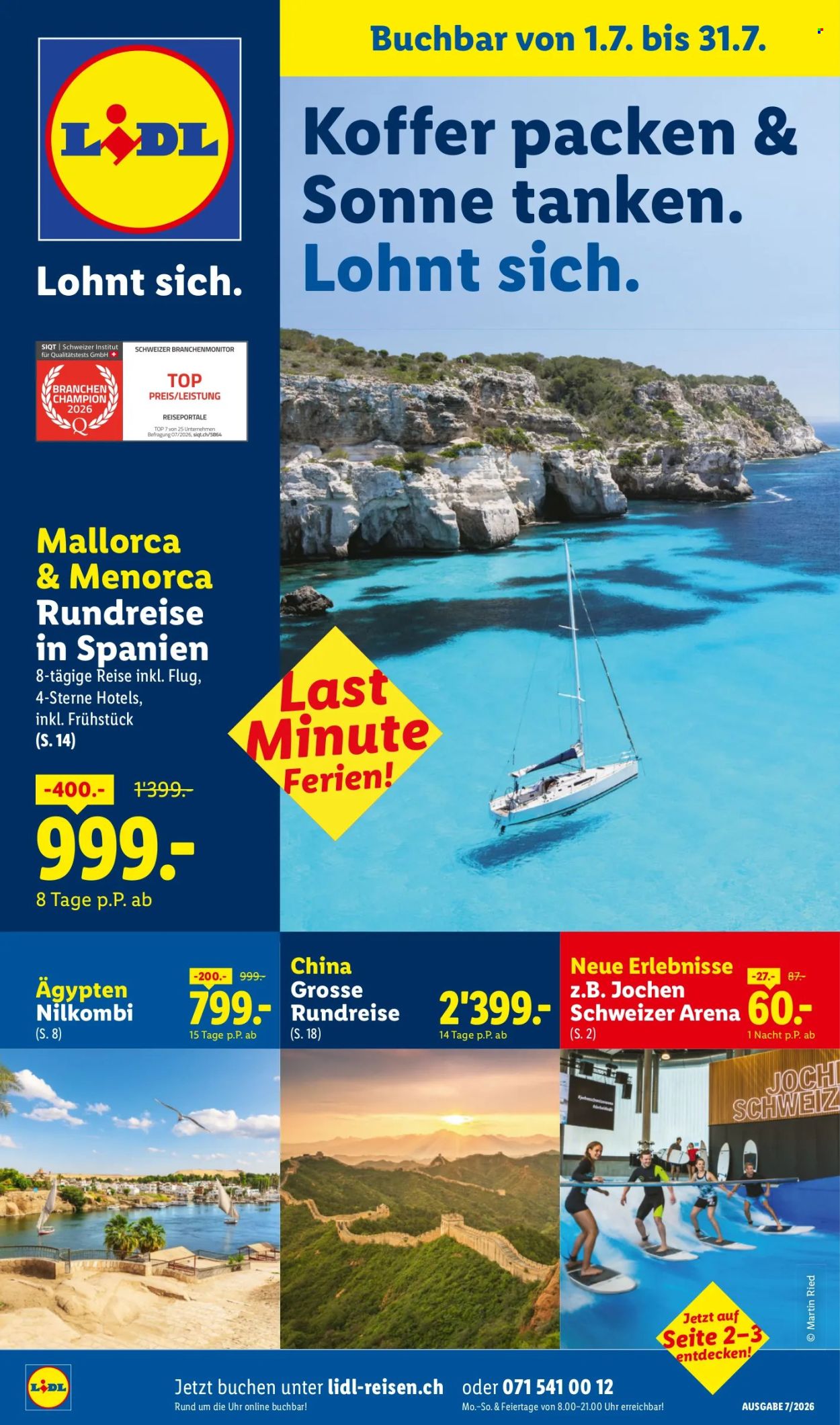 Catalogue Lidl - 1.7.2026 - 31.7.2026. Page 1. Page 1