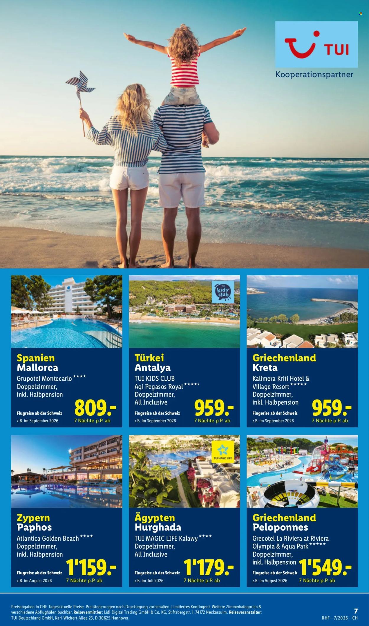 Catalogue Lidl - 1.7.2026 - 31.7.2026. Page 7. Page 7