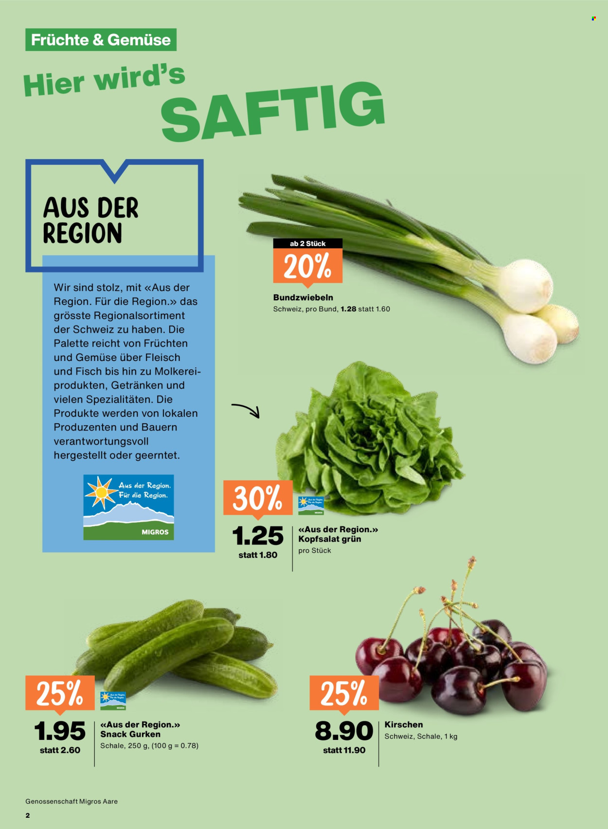Catalogue Migros - 2.7.2026 - 8.7.2026. Page 2. Page 2