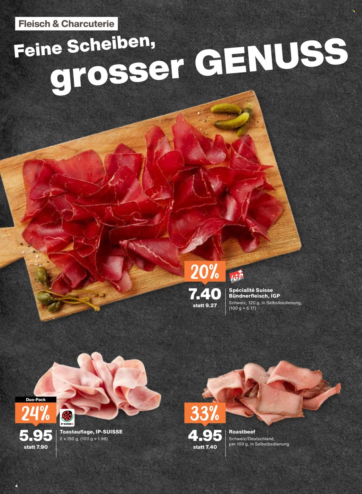 Catalogue Migros - 2.7.2026 - 8.7.2026. Page 4. Page 4