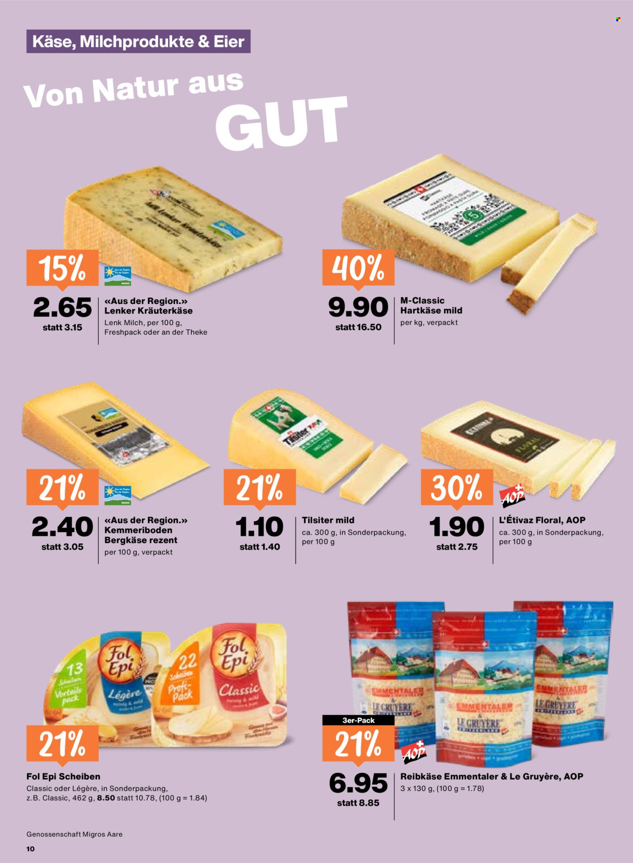 Catalogue Migros - 2.7.2026 - 8.7.2026. Page 10. Page 10