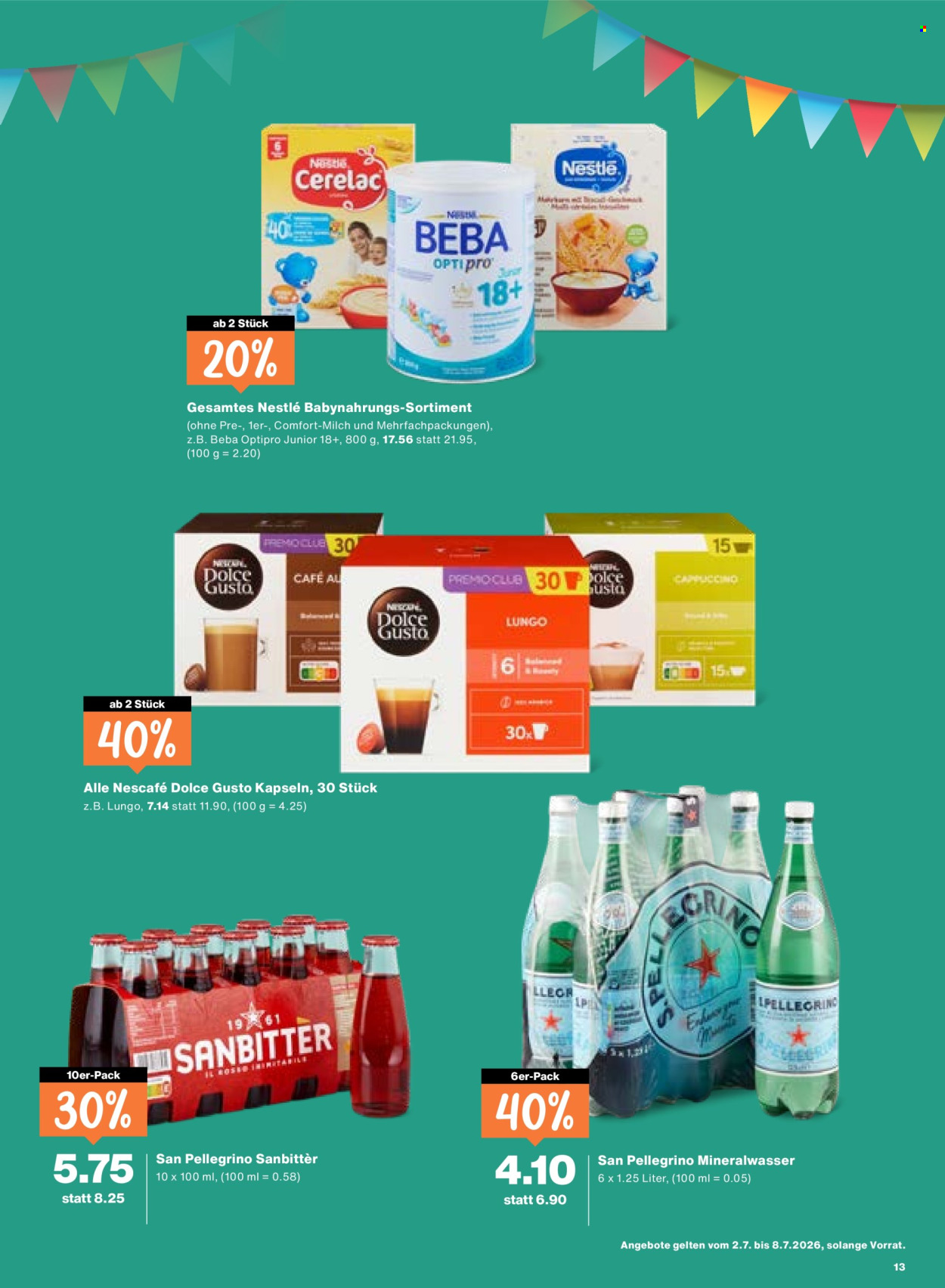 Catalogue Migros - 2.7.2026 - 8.7.2026. Page 13. Page 13