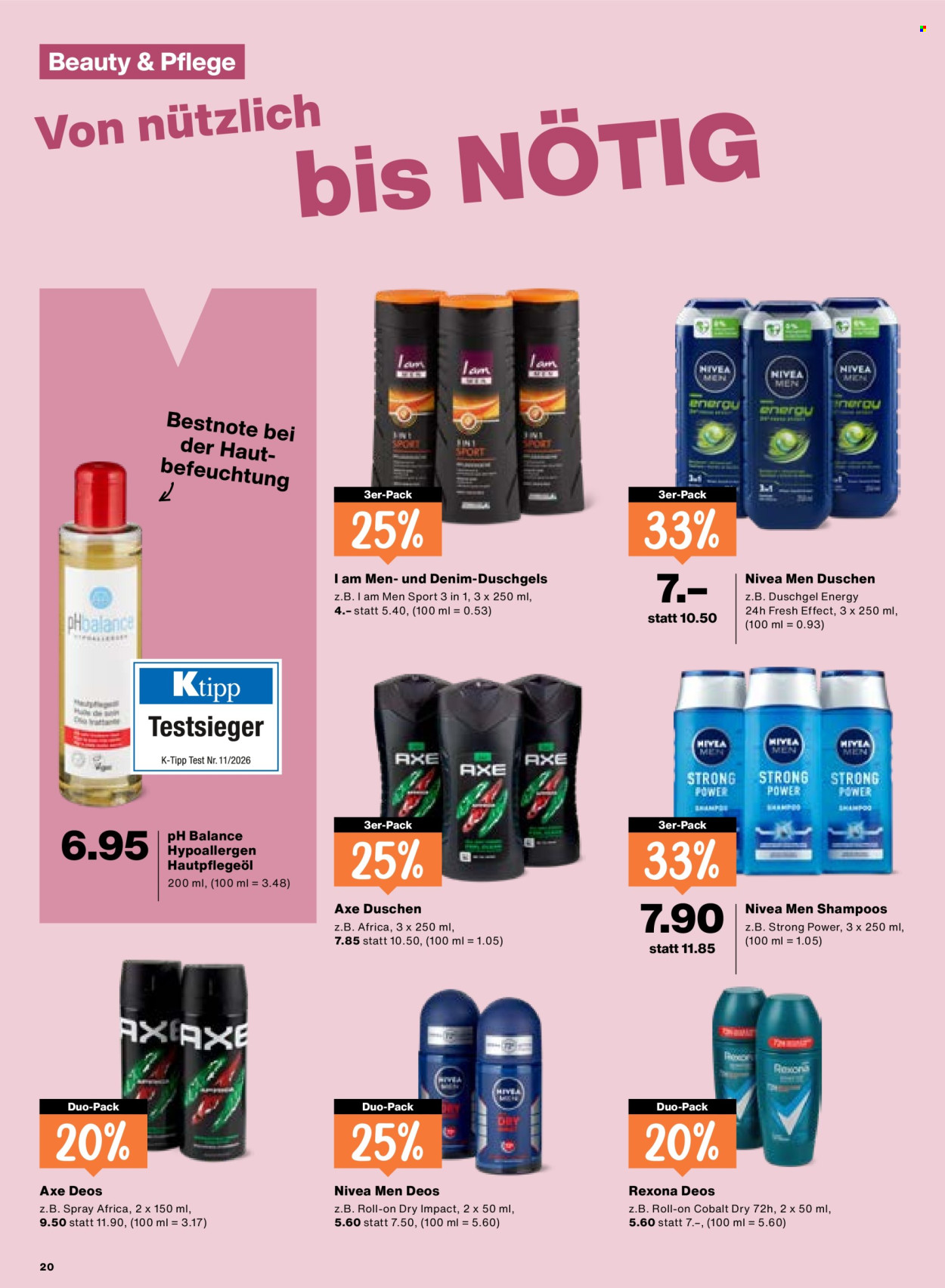 Catalogue Migros - 2.7.2026 - 8.7.2026. Page 20. Page 20