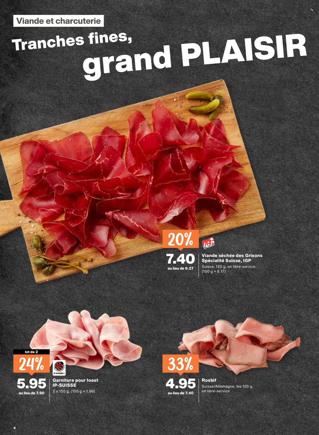 Catalogue Migros - 2.7.2026 - 8.7.2026. Page 4. Page 4