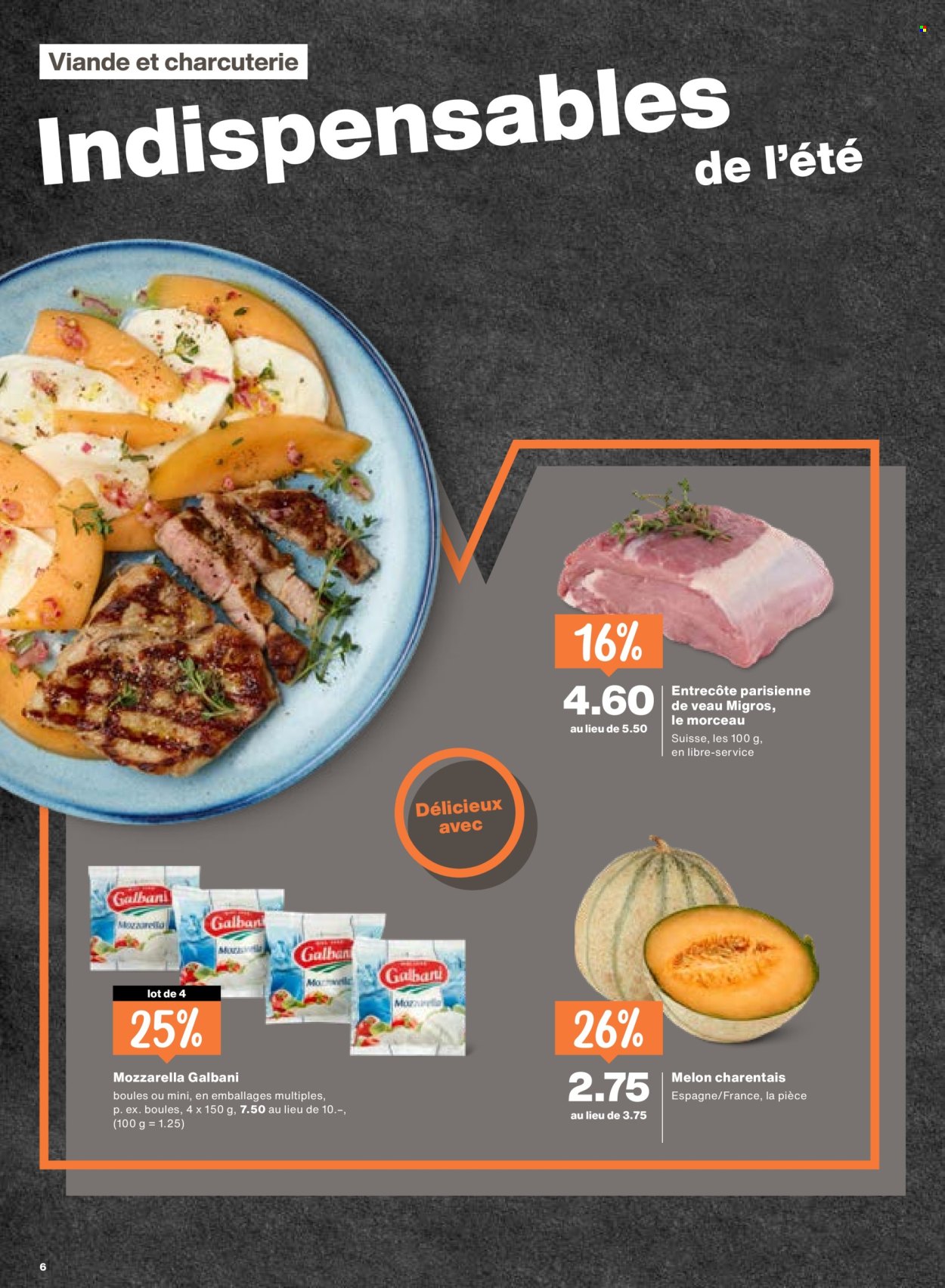 Catalogue Migros - 2.7.2026 - 8.7.2026. Page 6. Page 6