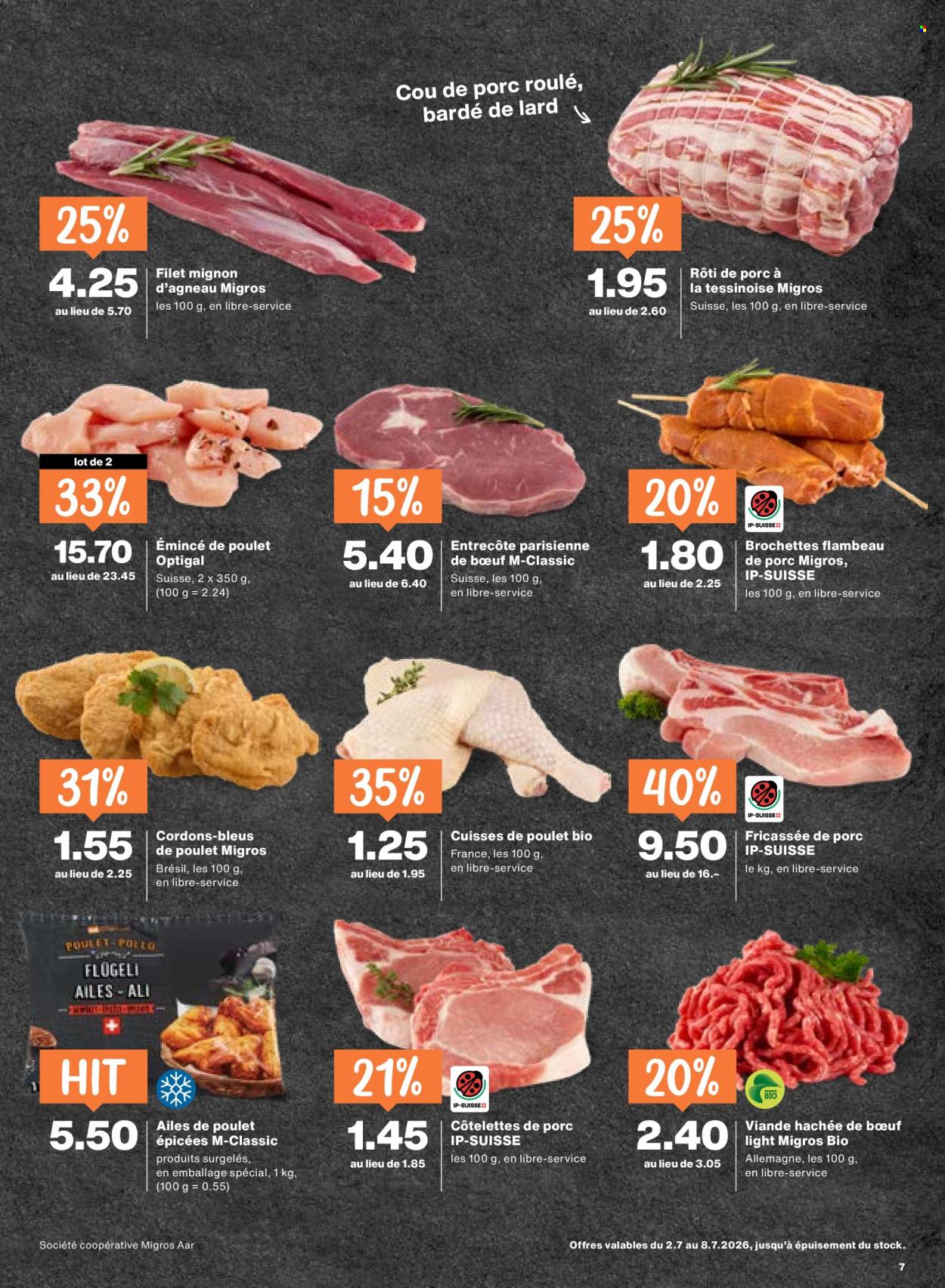 Catalogue Migros - 2.7.2026 - 8.7.2026. Page 7. Page 7