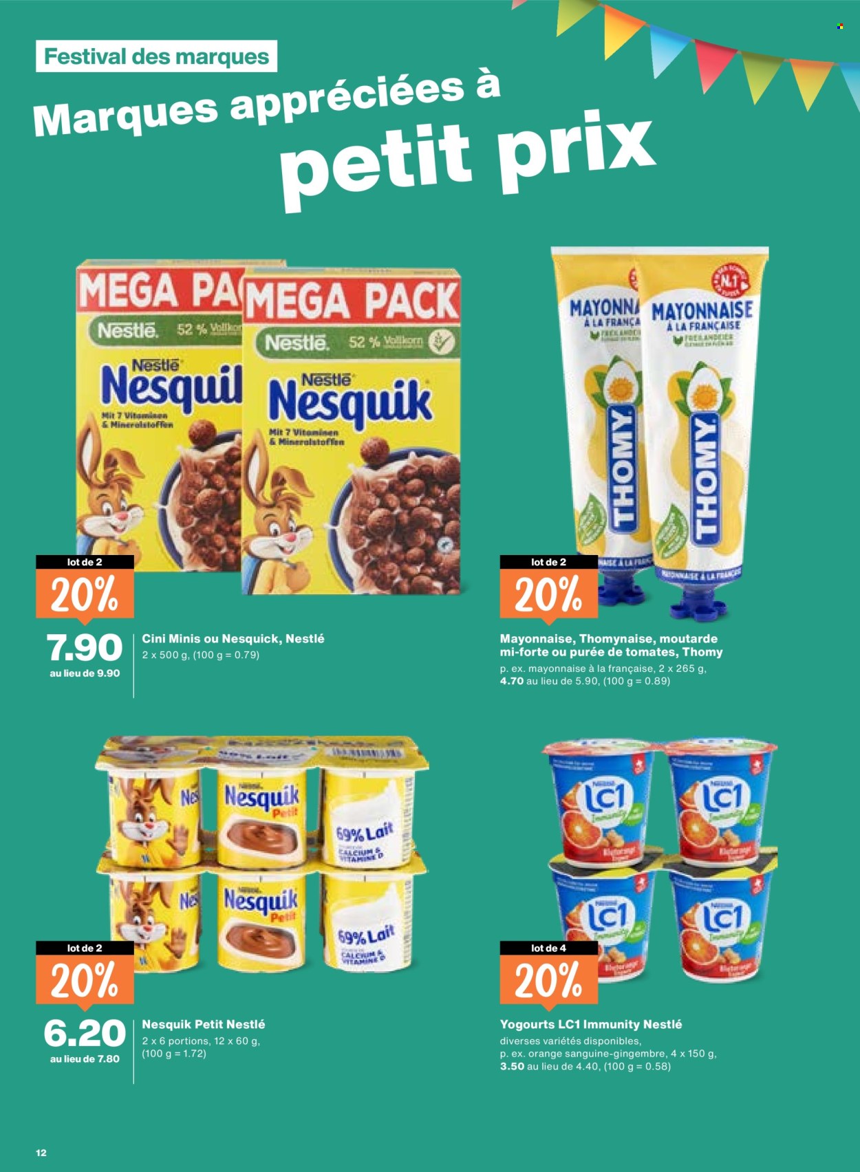Catalogue Migros - 2.7.2026 - 8.7.2026. Page 12. Page 12