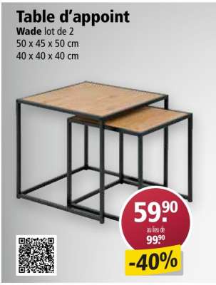 Table d’appoint