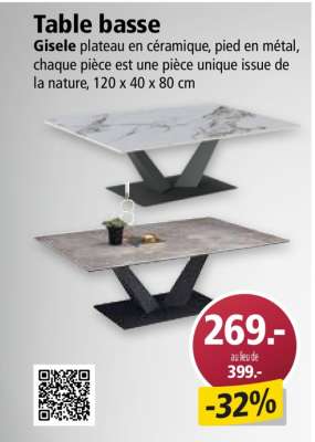 Table basse