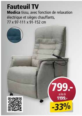 Fauteuil TV