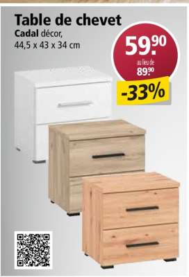 Table de chevet