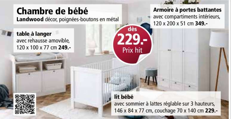 lit bébé