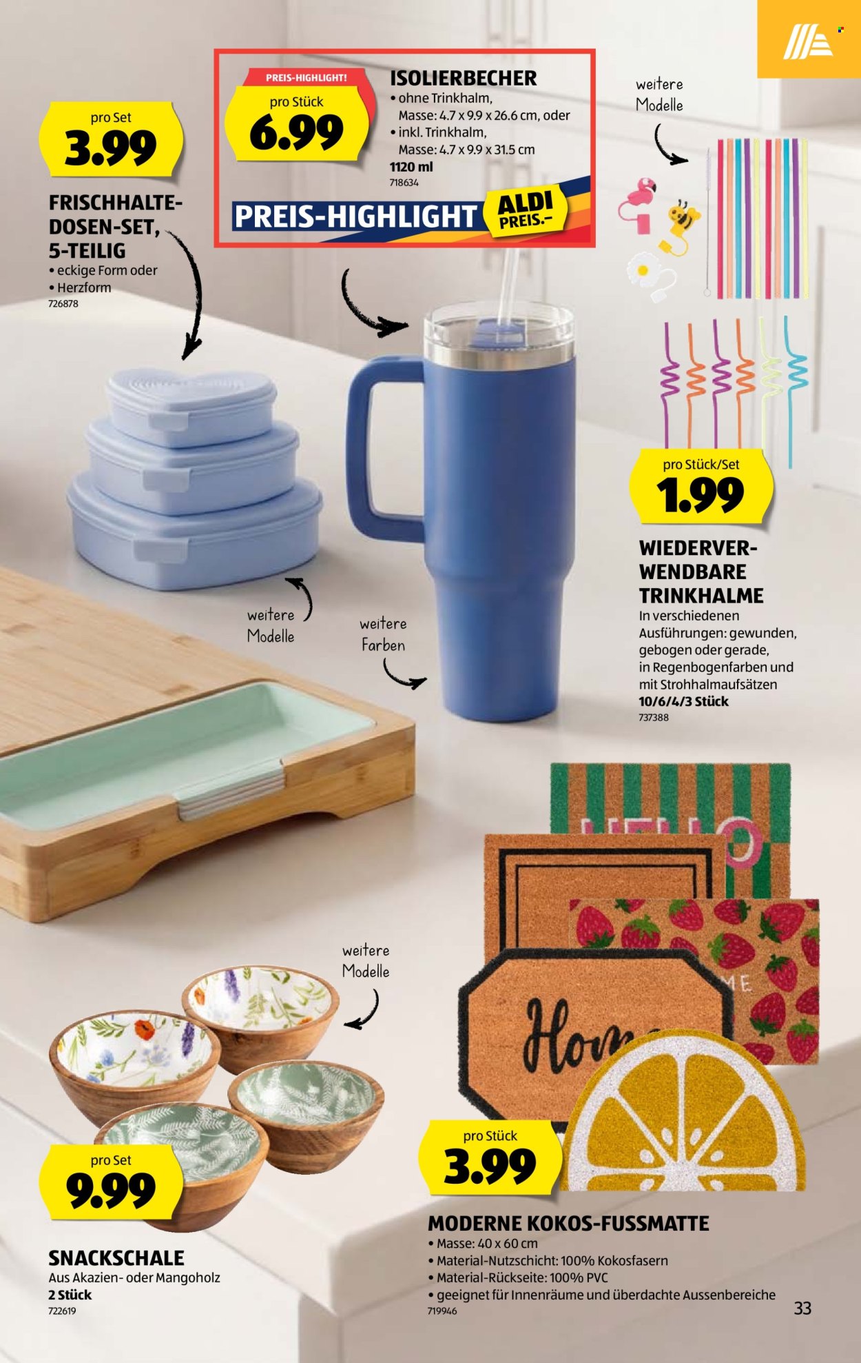 Catalogue Aldi - 9.7.2026 - 15.7.2026. Page 33. Page 33