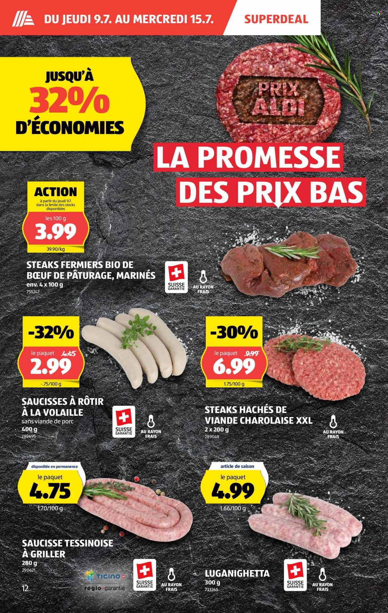Catalogue Aldi - 9.7.2026 - 15.7.2026. Page 12. Page 12