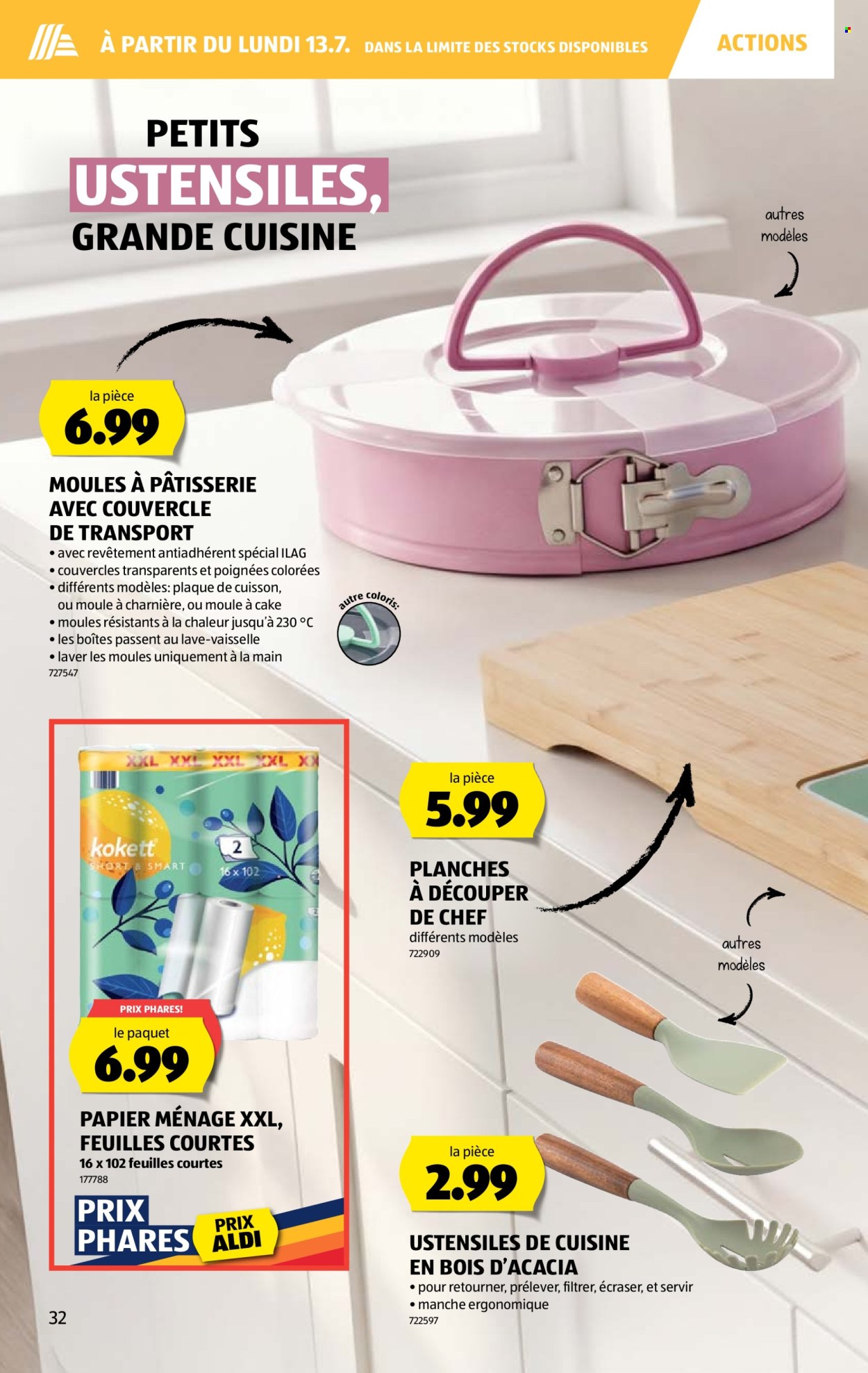 Catalogue Aldi - 9.7.2026 - 15.7.2026. Page 32. Page 32