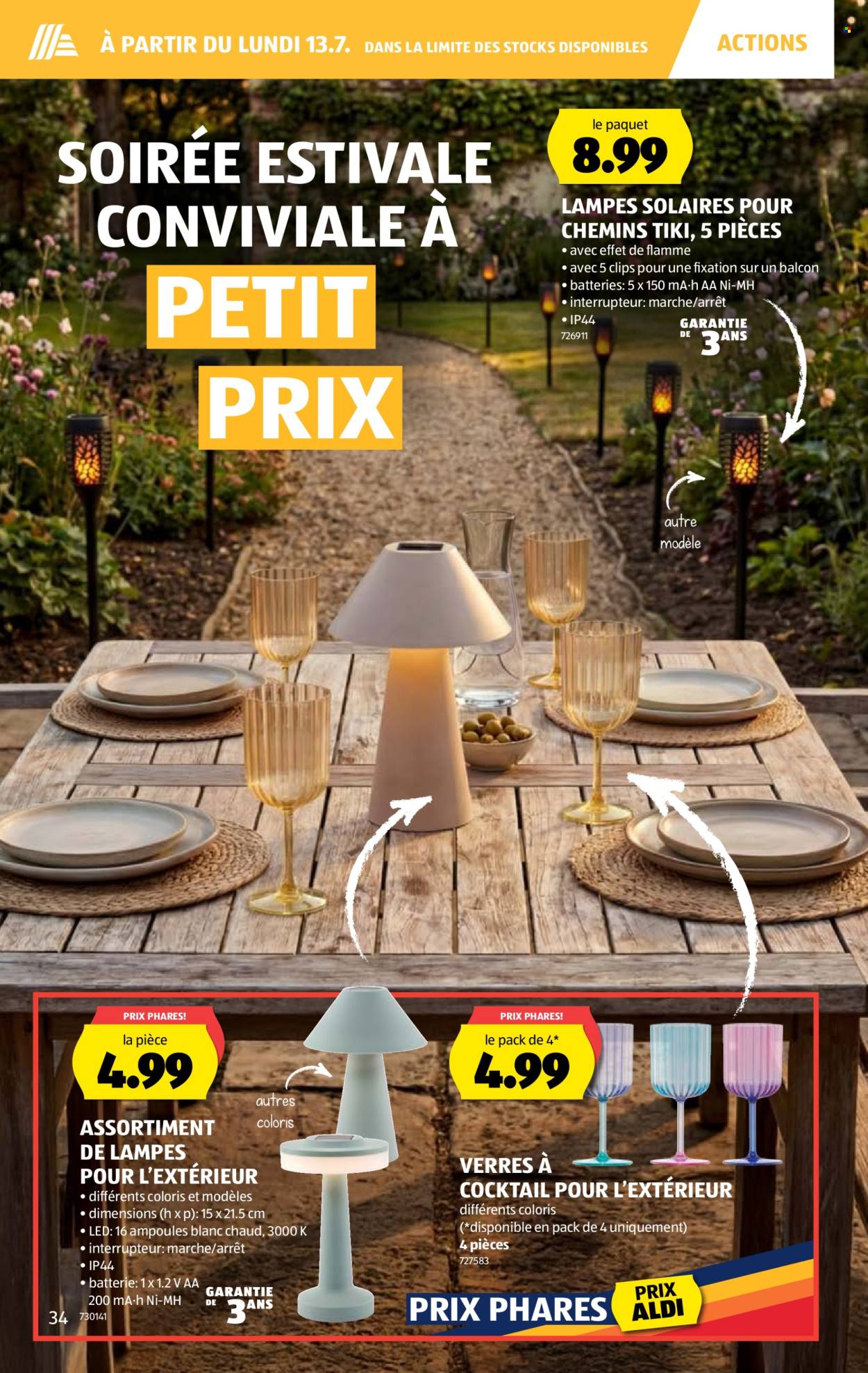 Catalogue Aldi - 9.7.2026 - 15.7.2026. Page 34. Page 34