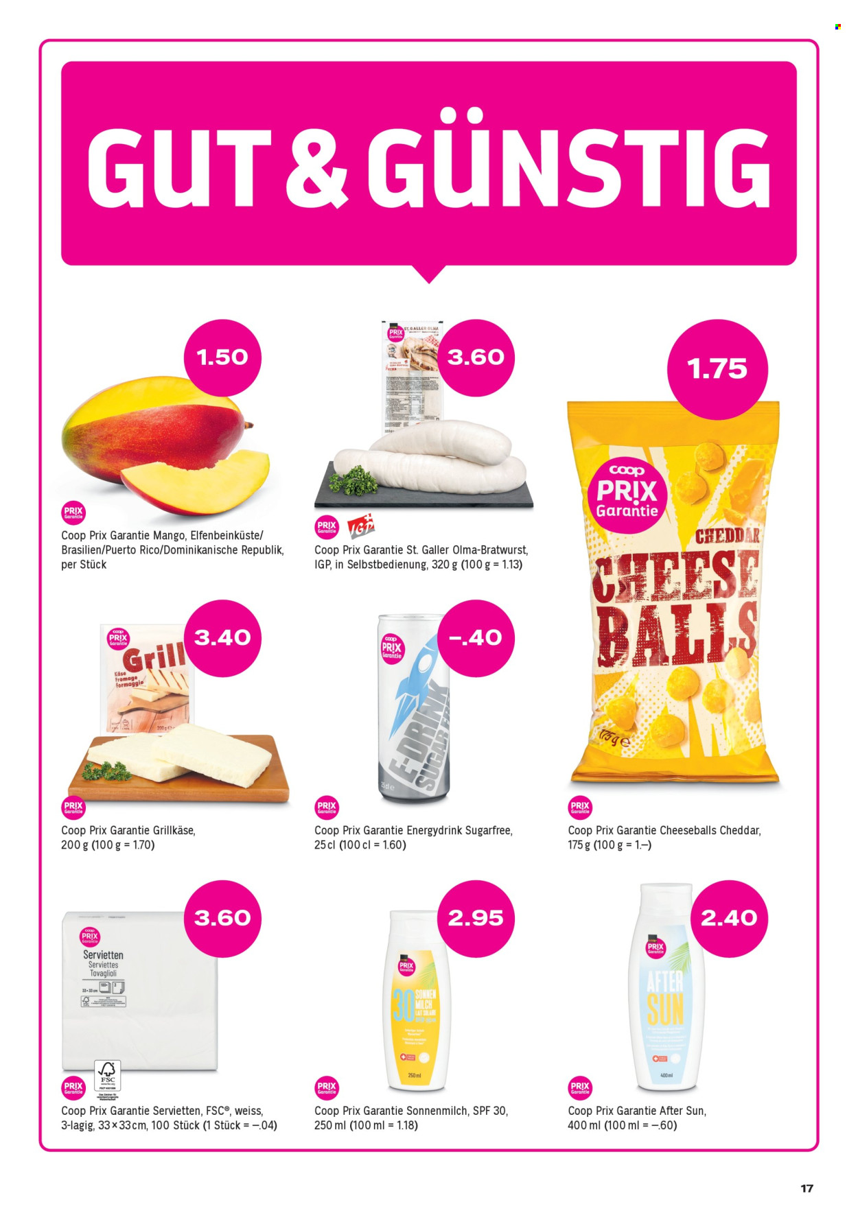 Catalogue Coop - 2.7.2026 - 8.7.2026. Page 17. Page 17